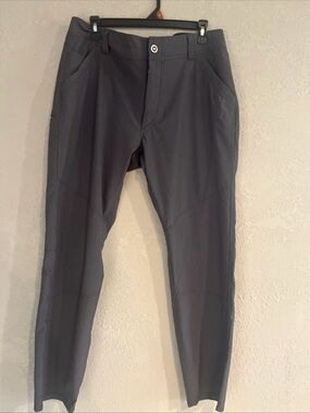 KUHL Men's Gray Performance Pants 36x32 Deceptr Hiking Performance Stretch Pcts